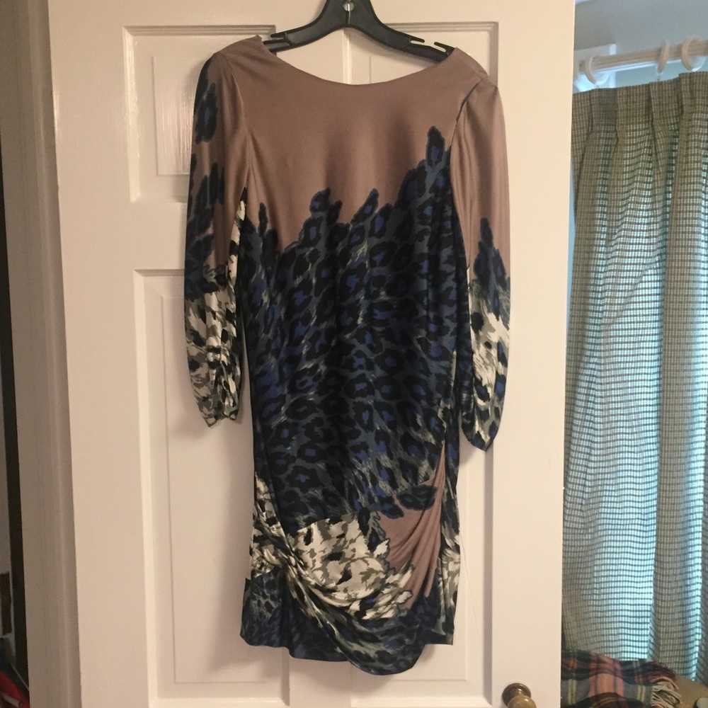 Tibi fun patterned dress in great condition!